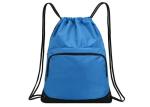 Unisex Nylon Drawstring Backpack Large Capacity For Camping / Fitness