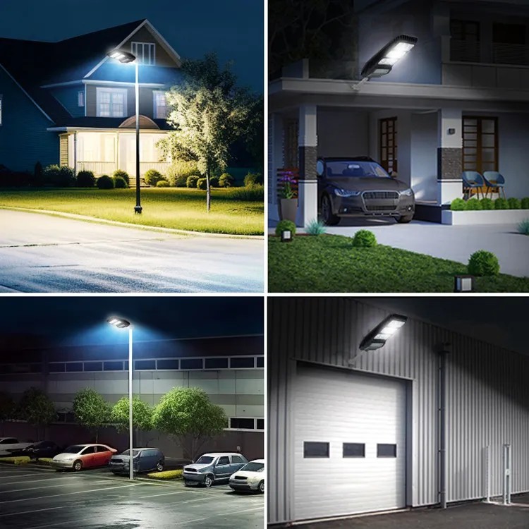 100W Waterproof Solar Powered LED Street Light With Auto Intensity Control