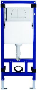 China 3/6L Concealed Water Cistern SS Frame PVC For Self Standing Toilet wholesale