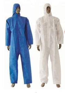China Breathable Disposable Scrub Suits Waterproof Disposable Coveralls Eco Friendly wholesale