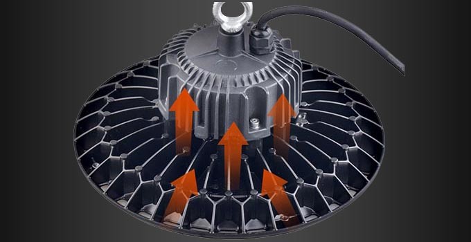 IP65 Waterproof Industrial LED High Bay Lights 200W High Bay Led For Transport Hubs