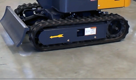 Digging Depth 2200mm Mini Tractor 2 Ton Crawler Digger Micro Excavator
