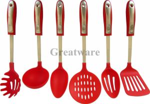 China 6 Piece Nylon Cooking Kitchen Utensil Set wholesale
