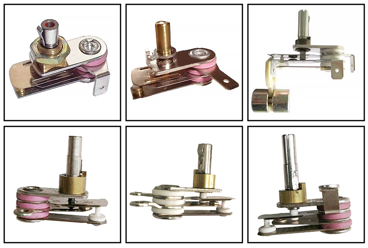 Adjustable Bimetal Oven Thermostat 120V 13.75A Switch for Other Home Appliance Parts