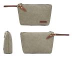 Eco Friendly Fashion Makeup Bag , Custom Logo Trendy Cosmetic Bags