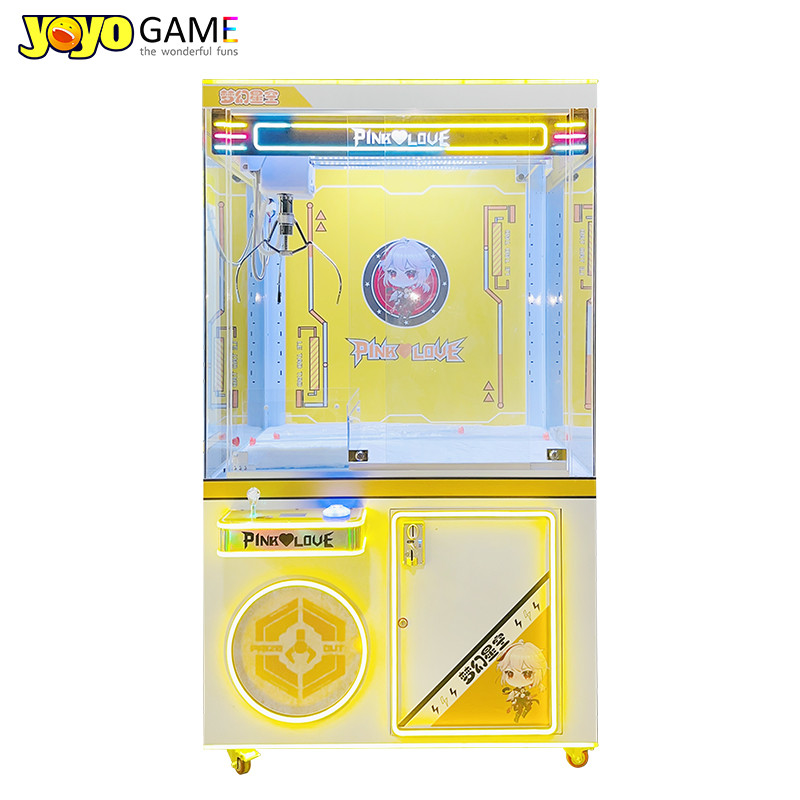 Big Doll Machine 44inch Coin Operated Game Toy Claw Crane Machine With Bill Acceptor Moved Star
