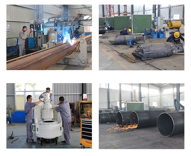 Interlocking kelly bars 30m 45m 50m Q345B seamless steel tube bored pile kelly bars bg24 bg28 bg36