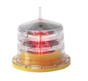 China 5km 32.5cd Red Solar Powered Low Intensity Obstruction Light wholesale