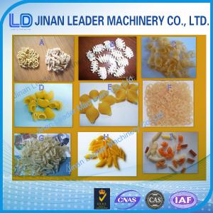 China Commercial single screw extruder italian pasta macaroni machine wholesale