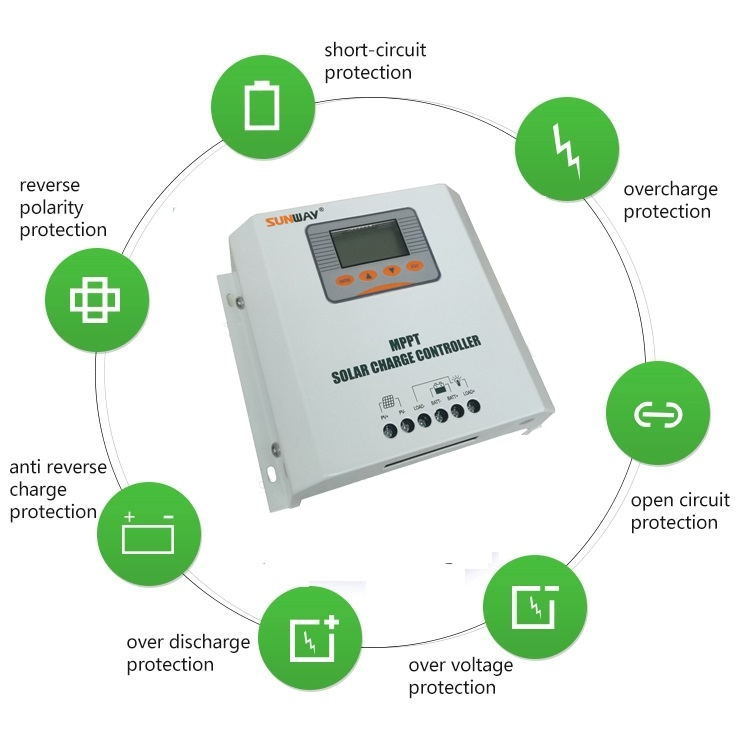 MPPT Charging 30A 40A Solar Charge Controller 12V 24V Epever with Max PV Voltage 60V