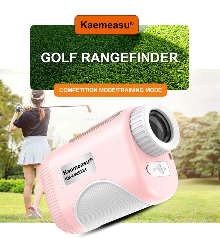 Kaemeasu Golf Rangefinder Rechargeable 125g With Magnetic Adsorption