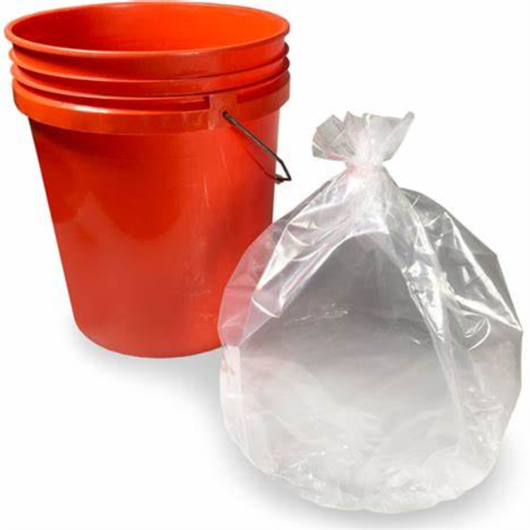 Heavy Duty Leak Proof Plastic Drum Liner Disposable Round Bottom Plastic Bag