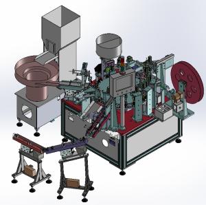 China Automatic CRC Cap Assembly Machine 50Hz CRC Lid Assembly Machine wholesale