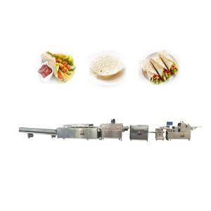 China SS304 Frame Pita Bread Arabic Bread Production Line 3000pcs Per Hour wholesale