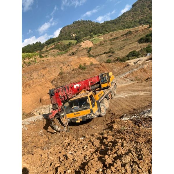 Used Hydraulic Mobile Crane 55ton Construction Equipment Truck-Mounted Telescopic Crane