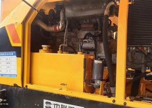 China 60m3/H 180m 174kw Trailer Concrete Pump High Safety Easy To Clean Yellow wholesale