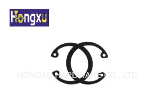 China GB894.1-86 65 Manganese Shaft External Clamp C Type Circlip For Shaft Φ 3 - Φ 240 Black wholesale