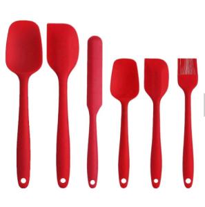 China Spatulas Utensil Silicone Kitchen Tools 6 Pieces Cooking Set Eco - Friendly wholesale
