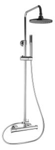 China Brass Thermostatic Shower Taps Standard Size Polished for Bathroom wholesale