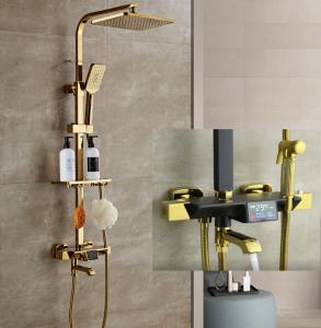 China CE Brass Thermostatic Intelligent Electricity Shower Faucet wholesale