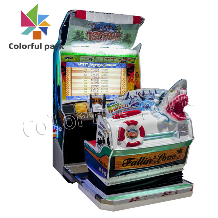 Coin Operated Shooting Game Arcade Machine shark shooting With 42 inch LCD