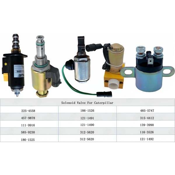 1503ES-12S5SUC12S 12V Fuel Shut Off Solenoid Valve 119233-77932 For Yanmar Excavator Spare Parts