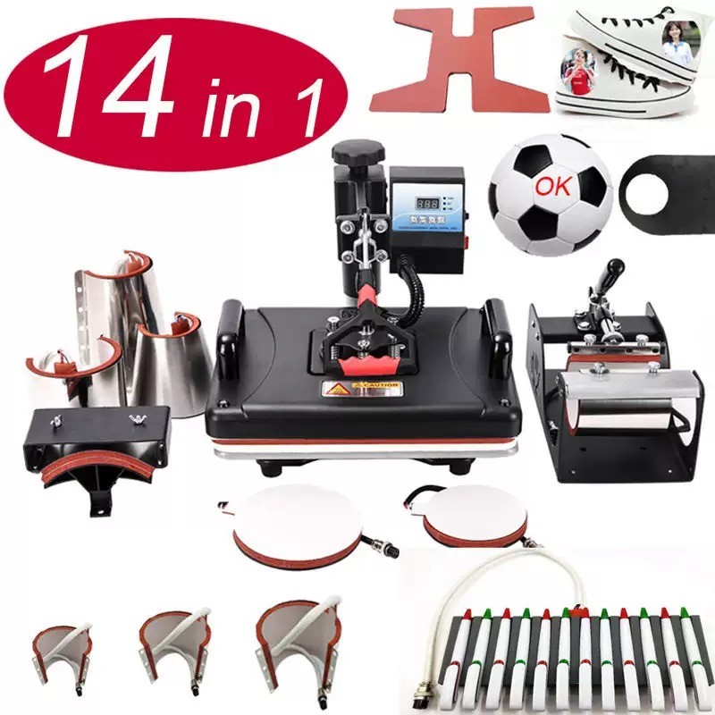 Multifunctional Combo Heat Press Machines For Sublimation Products Printing