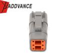 DTM06-6S ATM06-6S Deutsch Automotive Connectors 6 Way Female With Wedgelock /