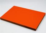 Plain 0.35 mm PVC Laminated MDF Board For Interior Furniture
