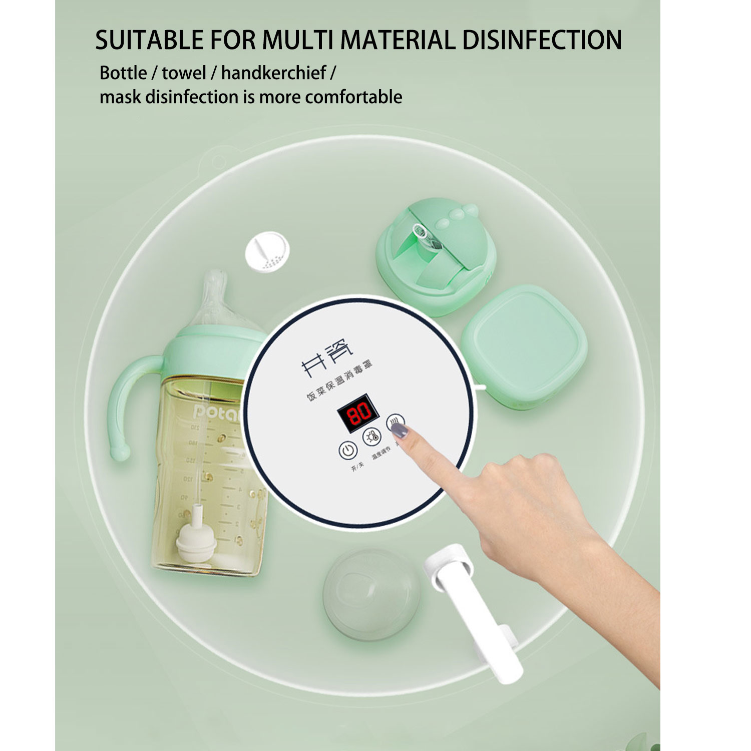 FDA Disinfection Sterilization Glass Tableware Food Preservation