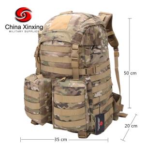 China Custom Hiking Military Tactical Backpack Camouflage Waterproof 50*35*20cm wholesale