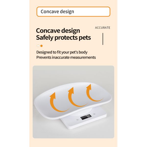 Digital Pet Scale Accurately Weight dog cat tray weight electronic scale mini 10kg pet food weighing scale