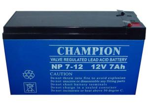 China China Champion UPS Battery 12V7Ah NP7-12 Lead Acid AGM Battery VRLA Battery, SLA Battery wholesale