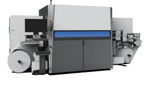 China High Precision Printhead Digital Pet BOPP PE Label Printing Machine wholesale