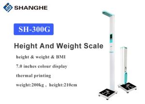 China Fully Automated Ultrasonic 200kg Body Weight And Height Scale wholesale
