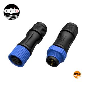 China 2 Pin 3 Pin M15 IP68 Waterproof Cable Connector wholesale