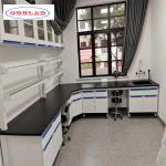 Customizable Chemistry Lab Furniture featuring Modular Stainless Steel Design