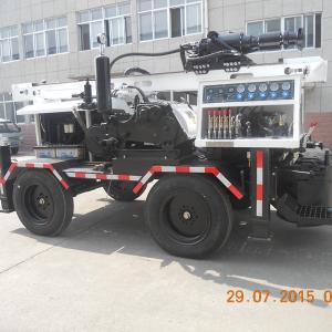 China Trailer Mounted Water Well Drilling Rig 120m Deep Portable Water Well Drilling Rig wholesale