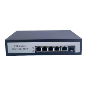 China Poe Full Gigabit Optical Fiber Switch 1 - Optical 5 - Electric wholesale