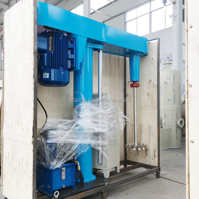 industrial double shaft mixer with wall scraper Power 7.5 kW