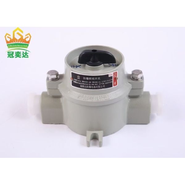 IP65 Explosion Proof Switch Illumination Hazardous Location Flameproof On Off