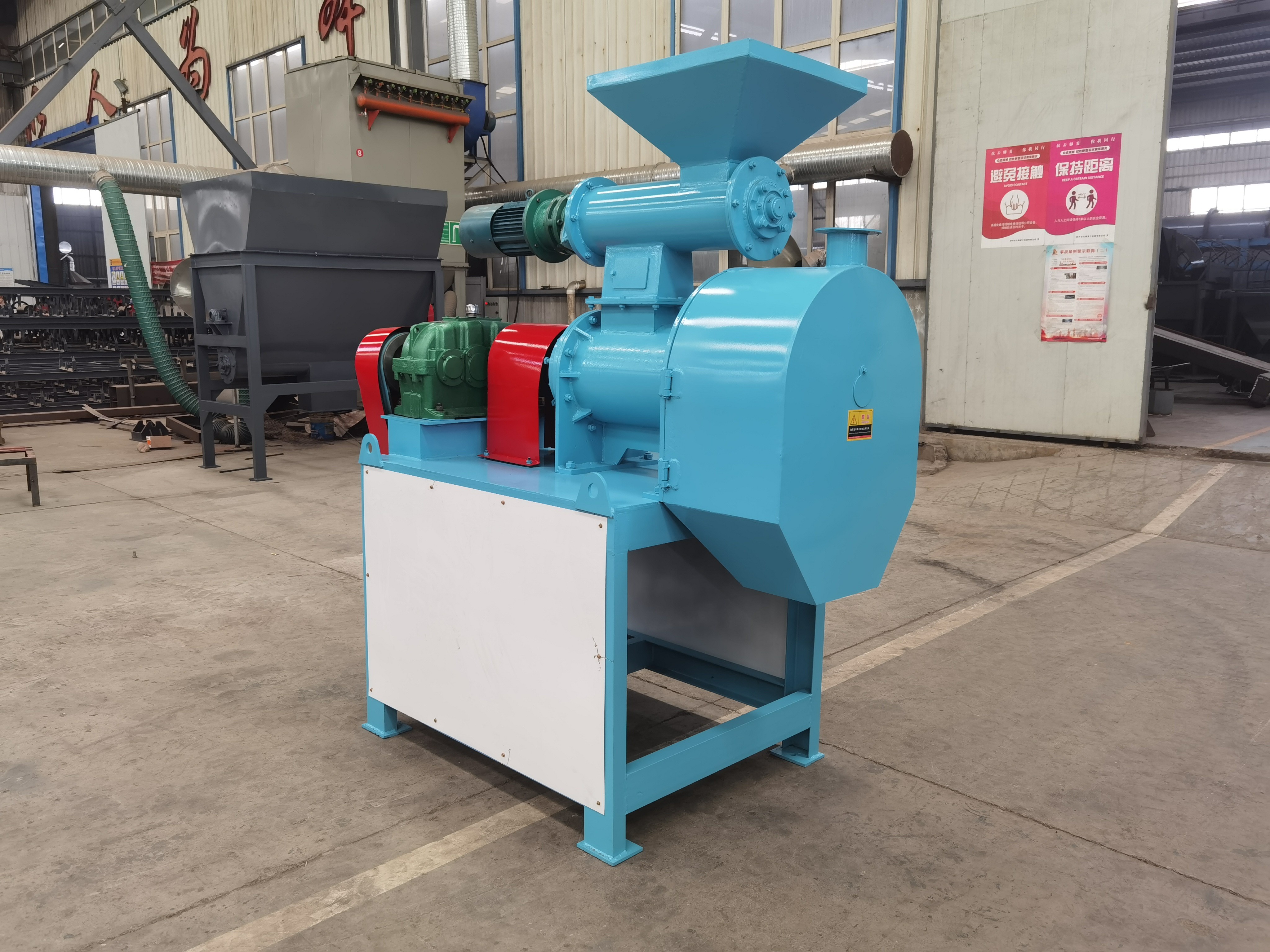 Goat Manure Sulphur Chemical Organic Fertilizer Ring Die Granulator machine