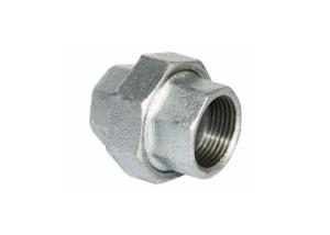 China En 10242 Plumbing Pipe Fittings , 3 4 Pipe Union Threaded Pipe Coupler Wearable wholesale