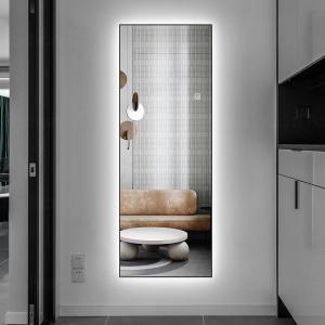 China IP66 Waterproof Full Length Illuminated Mirror 200x80cm Wall hanging wholesale