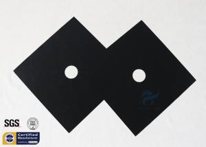 China PTFE Coated Fiberglass Fabric Stovetop Burner Protector Non Stick Oil Resistant wholesale