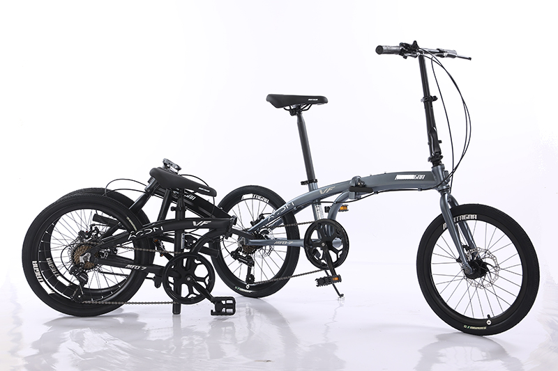 GOMID Folding Bicycle with SHIMANO TX30-7 Speed Shift Lever and 20 Inch Foldable Design Bicicletas Gear Cycle