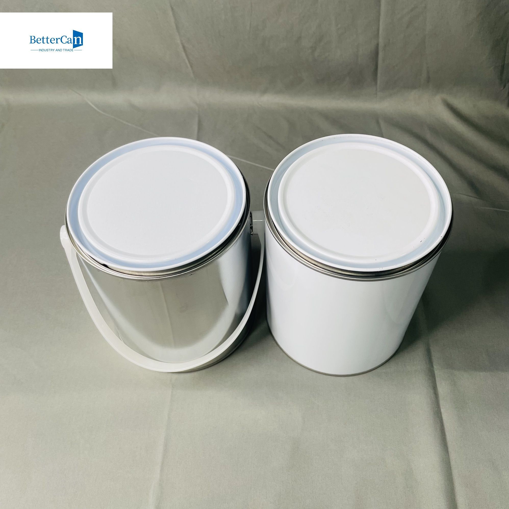 OEM Round 250ml Tin Paint Cans 500ml Paint Container Industrial