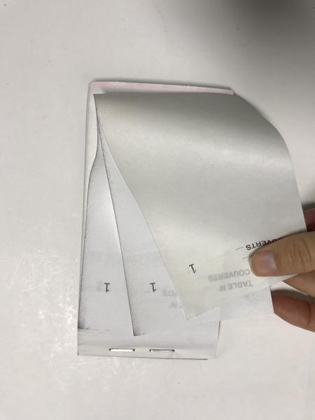 EU order pad Black Three Parts carbonless paper 50books per carton for