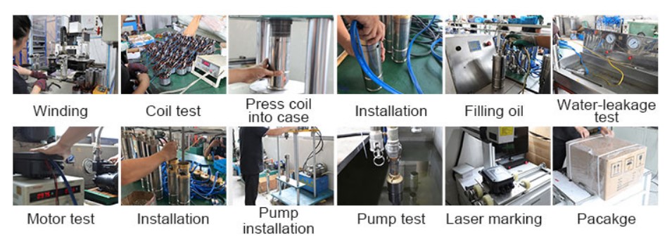DC Solar Water Pump System Photovoltaic Brushless For Deep Well
