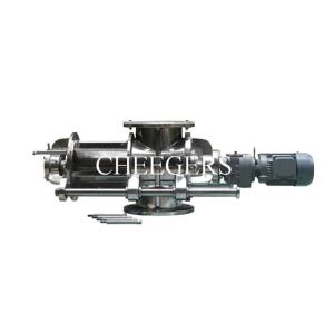 China 0.75KW Self Cleaning Rotary Valve 4000kg/h Particles Conveying wholesale